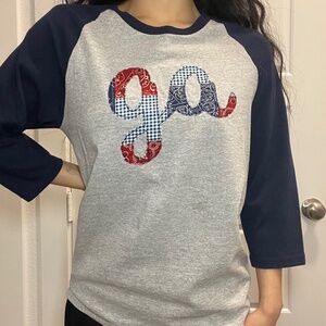 Georgia baseball tee